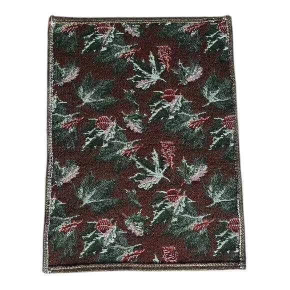 Table Placemats Fall Leaves Orange Lot of 8 - Picture 3 of 4